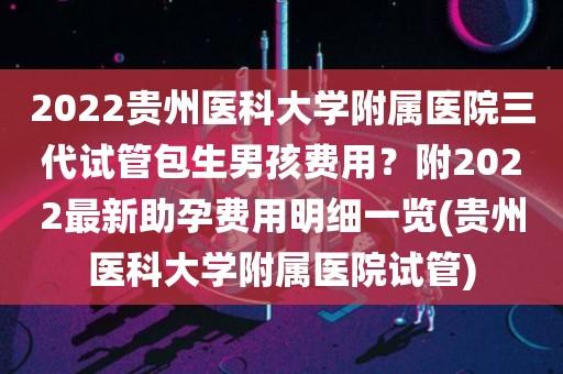 包生男孩的试管医院费用多少【试管医院费用:包生男孩需要多少?】